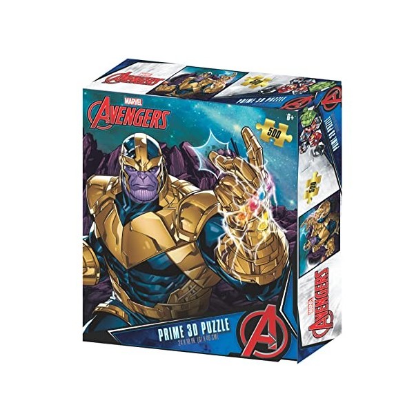 Prime 3D- Thanos Puzzle 3D, ST32643, Multicolore