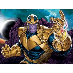 Prime 3D- Thanos Puzzle 3D, ST32643, Multicolore