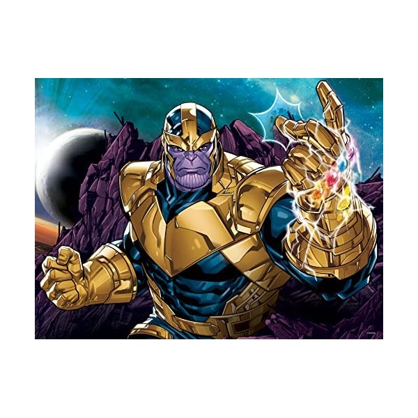 Prime 3D- Thanos Puzzle 3D, ST32643, Multicolore