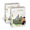 4D Cityscape Harry Potter Puzzles en papier 3D Hagrids Hutt