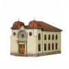 Keranova keranova334 échelle 1 : 87 11 х 12 х 17 cm Clever Temples de Papier Le Monde sinagogue Puzzle 3D en DELEMONT 48 