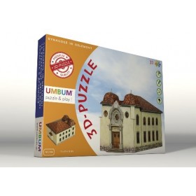 Keranova keranova334&nbsp;échelle 1 : 87&nbsp;11&nbsp;х 12&nbsp;х 17&nbsp;cm Clever Temples de Papier Le Monde sinagogue Puzzle 3D en DELEMONT 48 