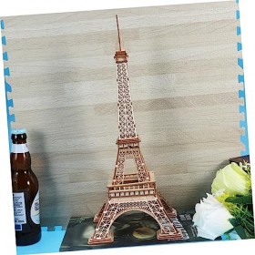 TOYANDONA DIY Puzzle 3D Maison De Puzzle De Noël Casse-tête Éducatif Jouets Déveil Scie Sauteuse Puzzles pour Adultes Enfant