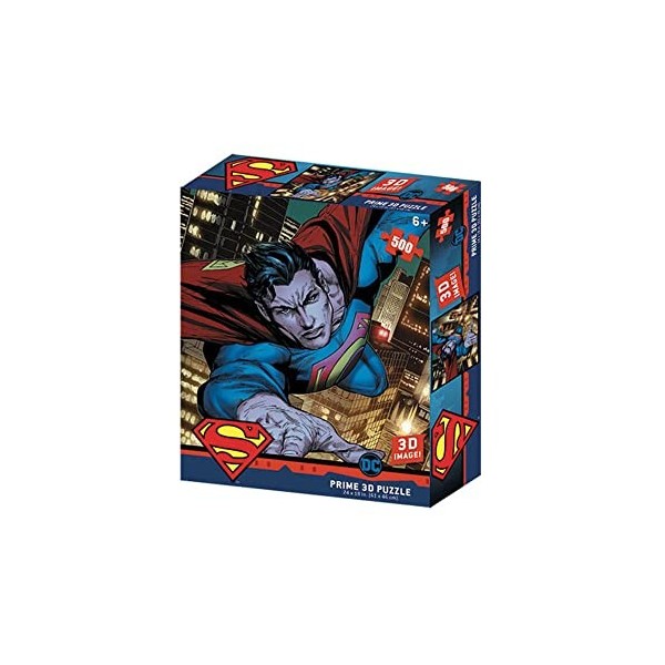 DC Comic- Puzzle Effet 3D, 32577