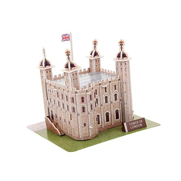 TOYANDONA 4 Ensembles Casse-tête Tour De Londres Cadeau De Puzzle 3D pour Enfants Puzzle Éducatif pour Enfants Puzzle Archite