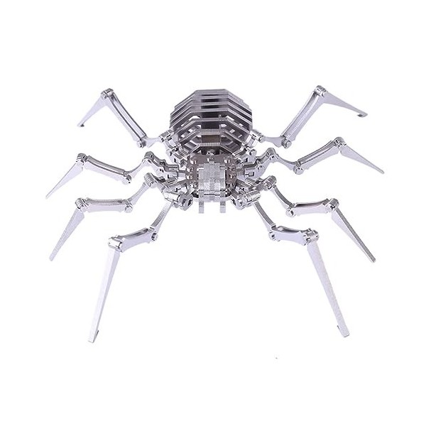 JEBU Puzzle 3D en métal - Cheval - Puzzle 3D en métal pour adultes - Kit de construction à monter soi-même