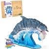 mierEdu Puzzle 3D Enfants, Modélisme Baleine, Maquette Baleine, Kit de Bricolage Adultes, Puzzle 85 Pièces, Jouets de Bricola