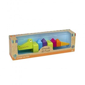 Orange Tree Toys Crocodile Puzzle 3D - à partir de 12 Mois