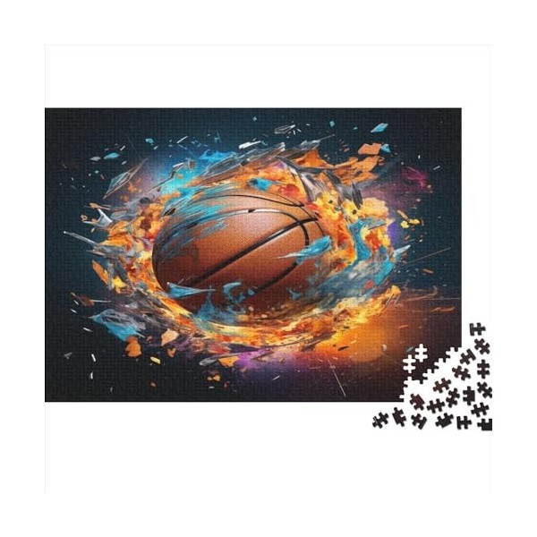 SaifFe Puzzle de Basket-Ball 3D, Puzzles de Basket-Ball Offrant Une Activité Amusante Et Stimulante Pour Toute La Famille/Sty