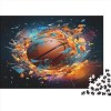 SaifFe Puzzle de Basket-Ball 3D, Puzzles de Basket-Ball Offrant Une Activité Amusante Et Stimulante Pour Toute La Famille/Sty