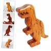 Abaodam Puzzle en Bois Jouet Animal Puzzle 3D Jouets Éducatifs Puzzles pour Enfants Jouets pour Enfants Puzzle pour Enfants J