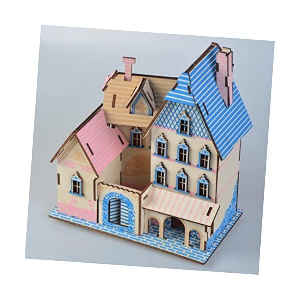 ibasenice Scie Sauteuse Casse-tête 3D Puzzle en Bois