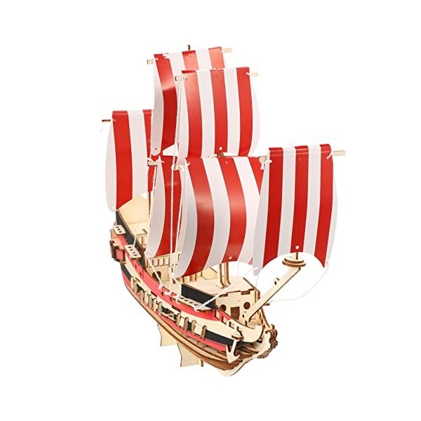 ibasenice 1 Jeu Puzzle 3D Voile Figurine De Voilier Modèle De Navire De Constitution Construire Un Bateau Nautique Modèle De 