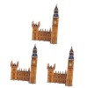 TOYANDONA 4 Ensembles Casse-tête Big Ben Puzzles De Grande Taille Casse-tête Paysage Casse-tête Darchitecture Jeu De Construc