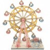 Alasum 1 Jeu Puzzle 3D De La Grande Roue en Bois 3D Bloc De Grande Roue Tournant Jouet De Grande Roue Modèle De Grande Roue A