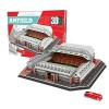 Georgie Porgy 3D Stade de Football Puzzle DIY Jouets de Construction Ensembles Bernabeu Stade 101pcs 