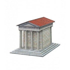 Keranova – Puzzle 3D Temple dAthéna Nikè Collection Temple of The World, échelle 1/87ème, 10&nbsp;x 13&nbsp;x 9&nbsp;cm - Keranova338