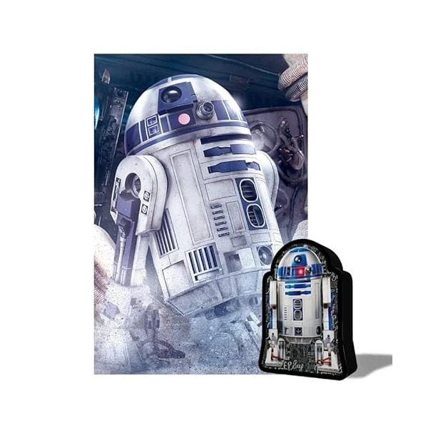 Puzzle lenticular en caja 3D Star Wars R2D2