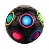 Magic Rainbow Ball Puzzle magique avec cube arc-en-ciel compact et doux