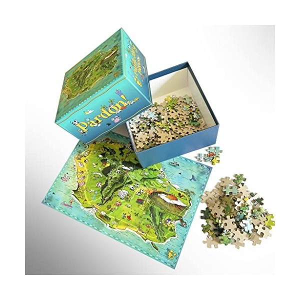 Puzzle Carte De La Réunion