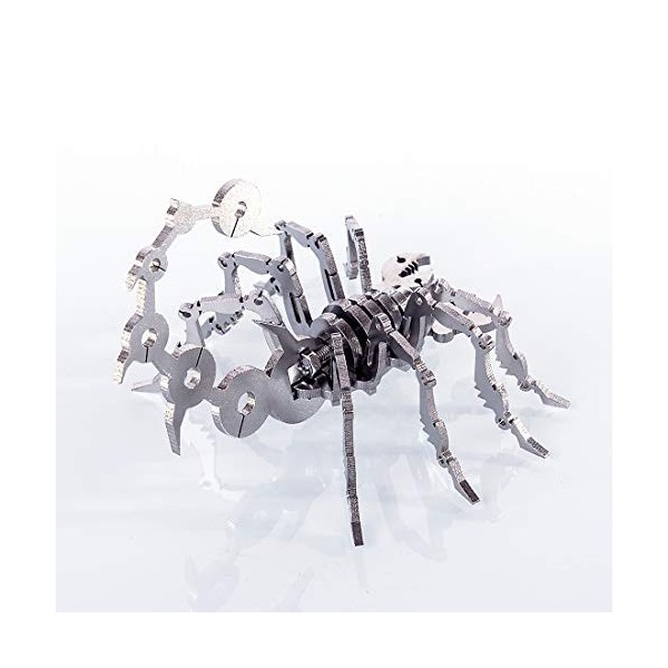 EastWind Puzzle 3D en métal modèle Scorpion, puzzles 3D en acier inoxydable modèle monté Scorpion mécanique Ornements Kit adu