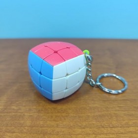 Porte-clés Magic Cube 3x3, Puzzle éducatif pour les enfants et les adultes, Soulage le stress et favorise la relaxation, idéa