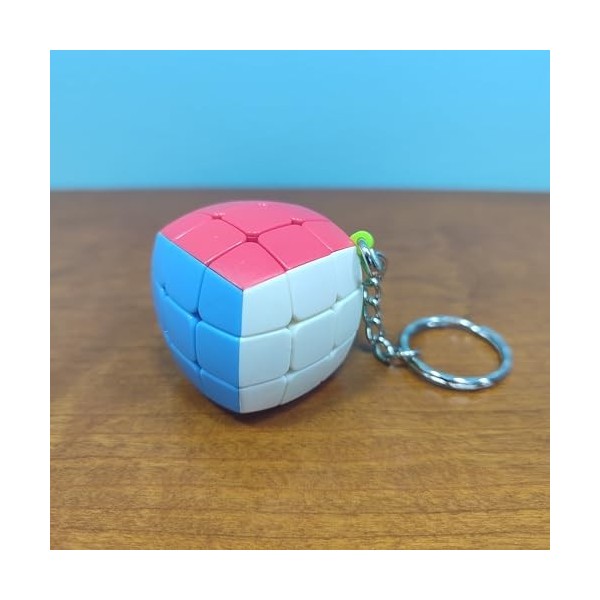 Porte-clés Magic Cube 3x3, Puzzle éducatif pour les enfants et les adultes, Soulage le stress et favorise la relaxation, idéa