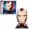 4D BUILD - Puzzle 3D Marvel - Maquette Avengers 96 Pièces - Casque Iron Man Inspiré de la Saga - Puzzle Adulte et Jeu de Cons