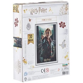 Prime 3D- Harry Potter Redstring-Puzzle lenticulaire Hermione Granger Battle 300 pièces Efection 3D , lenticular Pott, Multi