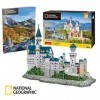 World Brands château Neuschwanstein, Adultes, maquettes à Assembler, Puzzles 3D, Cadeaux Amusants, Culture, Voyage Depuis la 