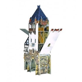 Keranova keranova201&nbsp;échelle 1 : 87&nbsp;x 15&nbsp;x 8&nbsp;x 27&nbsp;cm Clever Papier Ville médiévale Puzzle 3D Tour Guard