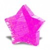 Ebiz Puzzle 3D Effet Crystal étoile Jaune