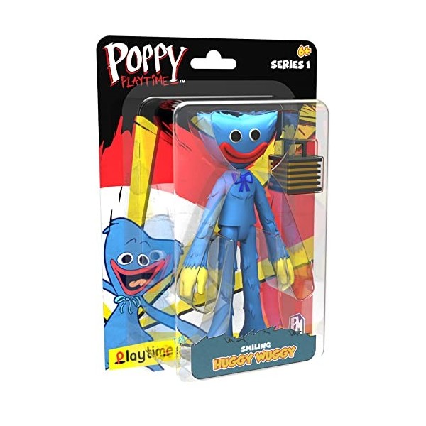 Poppy Playtime - Figurine Huggy Wuggy Sourire - Personnages de Jeux Vidéos - Dès 6 ans - Lansay