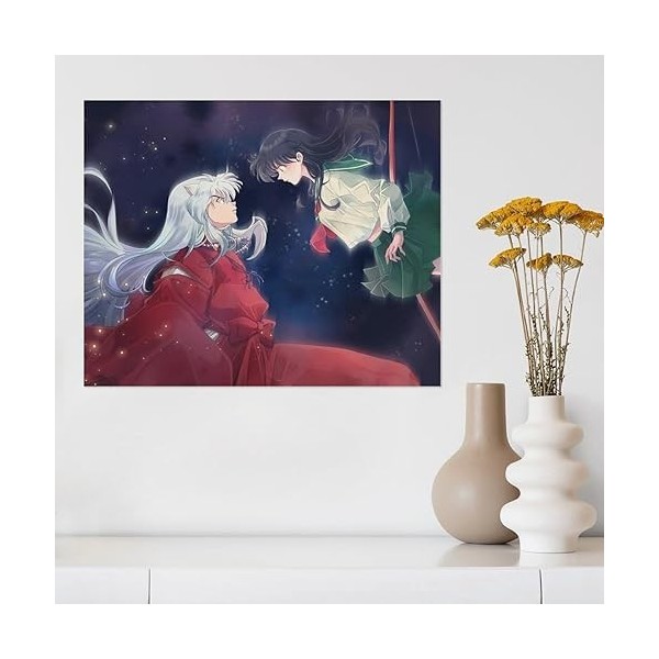 Puzzle 3D 1000 Pieces，Anime Inuyasha，Design Unique Jouet Éducatif pour Adolescents Et Enfants Idée Cadeau（38x26cm）-145