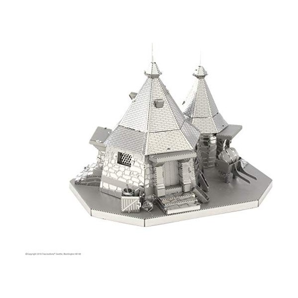 Metal Earth Modèle 3D Harry Potter Cabane de Hagrid – Maquette Puzzle 3D en Metal – Kit de Construction Adulte