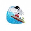 HCM Kinzel 59188 3D Crystal Puzzle Snoopy Surfing Multicolore