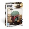 4D Cityscape Star Wars Kit de modélisation en papier 3D casque Mandalorian Boba Fett Helm 