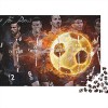 Football Puzzle Adultes 500 Pieces Paris Saint-Germain PSG Logo Puzzles Classique Kit De Bricolage Jouet en Bois Cadeau Uniqu