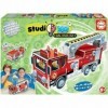 Educa - Puzzle 3D Studio 3D Camion des Pompiers, Puzzle pour Enfants Casse-tête pour Développement, Agilité et Amusement les