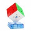 Oostifun MoYu MoFang JiaoShi RS3M UV Coated Version 3x3x3 Cube Cubing Classroom Dual-Adjustment System 3x3 RS3M UV Cube Puzzl