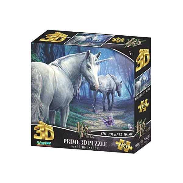Lisa Parker Journey Home Unicorn Puzzle Effet 3D, LP10908, Multicolore