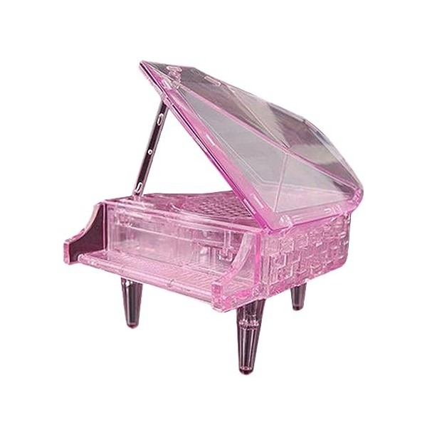 Amosfun Casse-tête De Piano 3D Jouet Éducatif De Piano Jouet De Montage Cadeaux De Bricolage pour Les Filles Jouet De Puzzle 