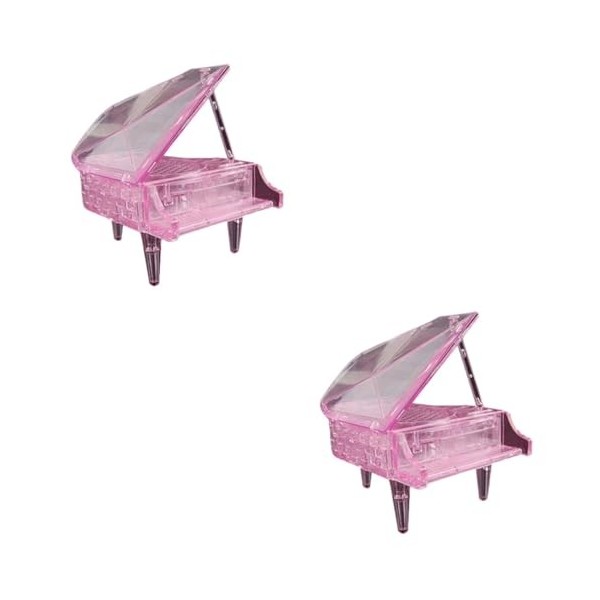 Amosfun Casse-tête De Piano 3D Jouet Éducatif De Piano Jouet De Montage Cadeaux De Bricolage pour Les Filles Jouet De Puzzle 