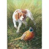 Puzzle 1000 Pièces Adultes Faisan et chien Puzzle en Bois DIY Jeu de Famille,Jeu de Team Building,Cadeau pour Les Amants ou L