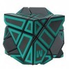 HJXDtech - Nouveau Cube Magique irrégulier !! Ninja Ghost Cube Déformé Cube de 3x3x3 Speed Cube Cube de Puzzle avec étiquette