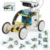 Robot Solaire, 13 en 1 Robot Jouet Enfant Maquette Voiture Jeux de Construction Robotique Éducative Exterieur Experiences Sci