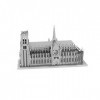 Metal Earth - 5061303 - Maquette 3D - Iconx - Notre Dame - 8 x 11 cm - 2 pièces