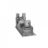 Metal Earth - 5061303 - Maquette 3D - Iconx - Notre Dame - 8 x 11 cm - 2 pièces