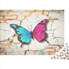 Puzzle De 1000 Pièces pour Adultes | Effet 3D Papillon 1000pcs 75x50cm - Matériau en Bois