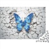 Puzzle De 1000 Pièces pour Adultes | Effet 3D Papillon 1000pcs 75x50cm - Matériau en Bois